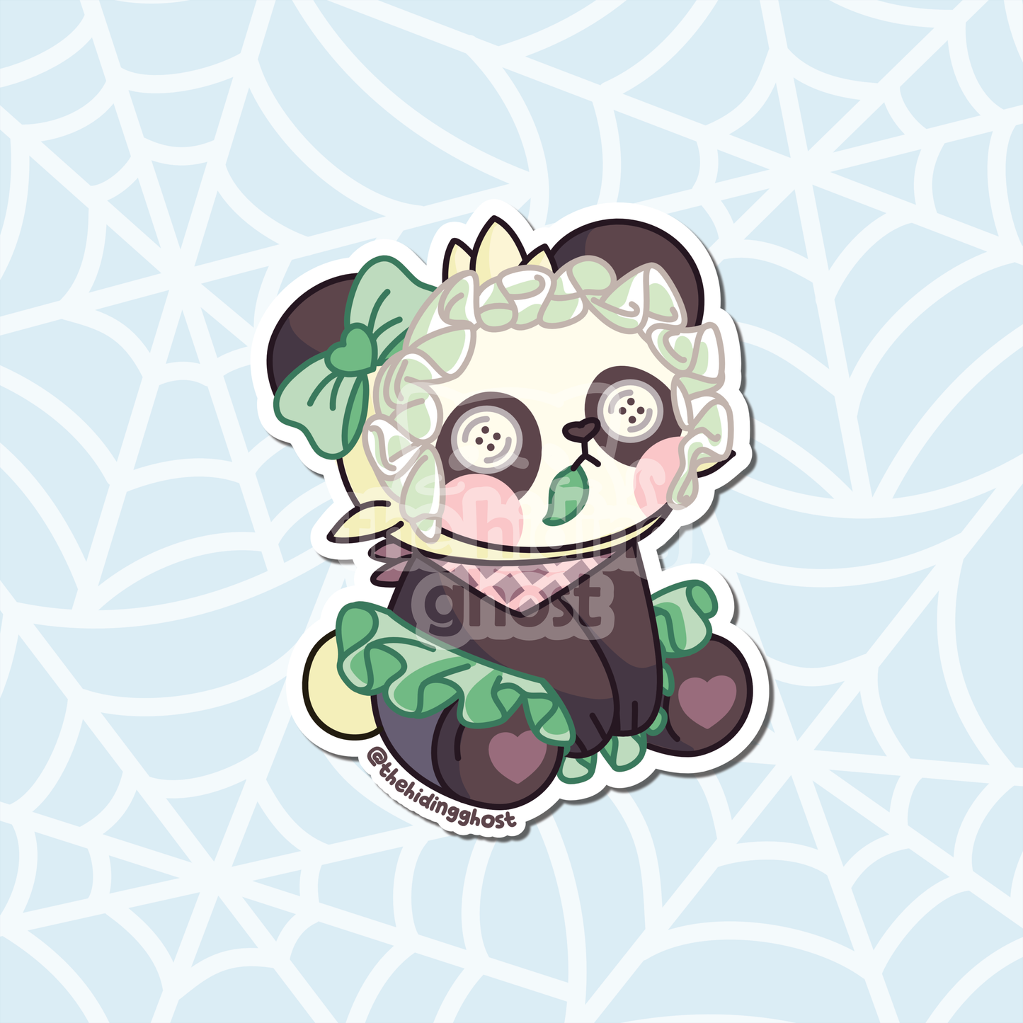 Lace PokeBear Stickers