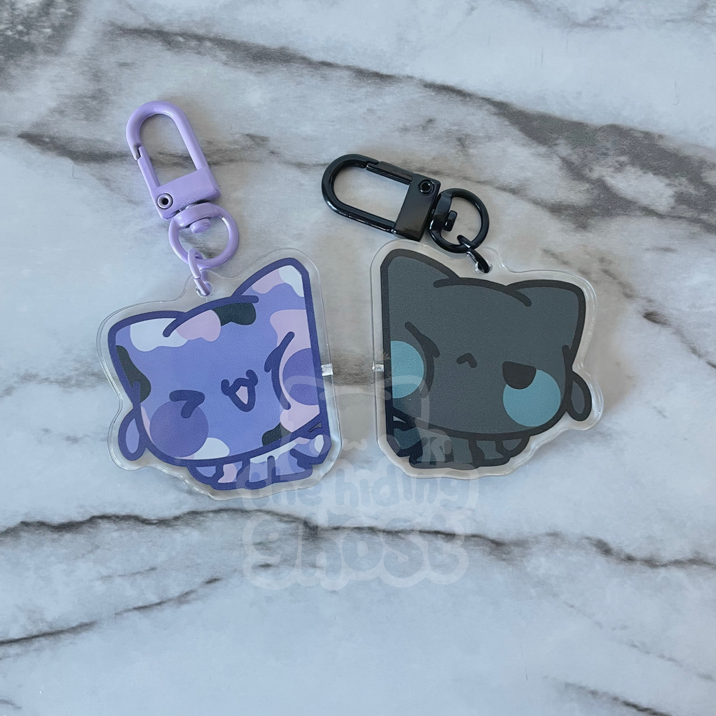 Miko/Bean Magnet Acrylic Keychain
