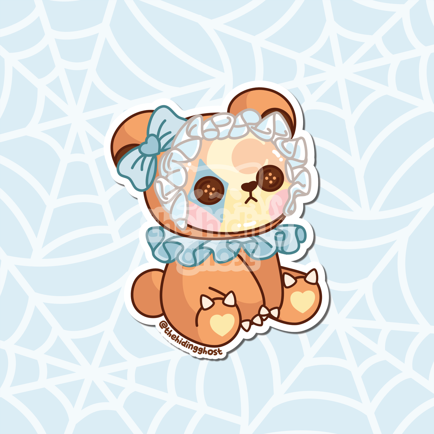Lace PokeBear Stickers