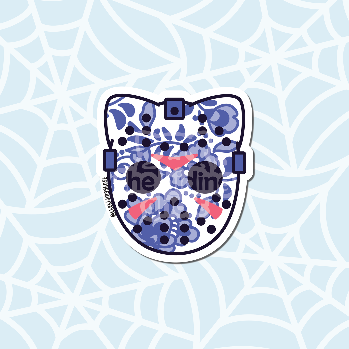 Spooky Masks Stickers