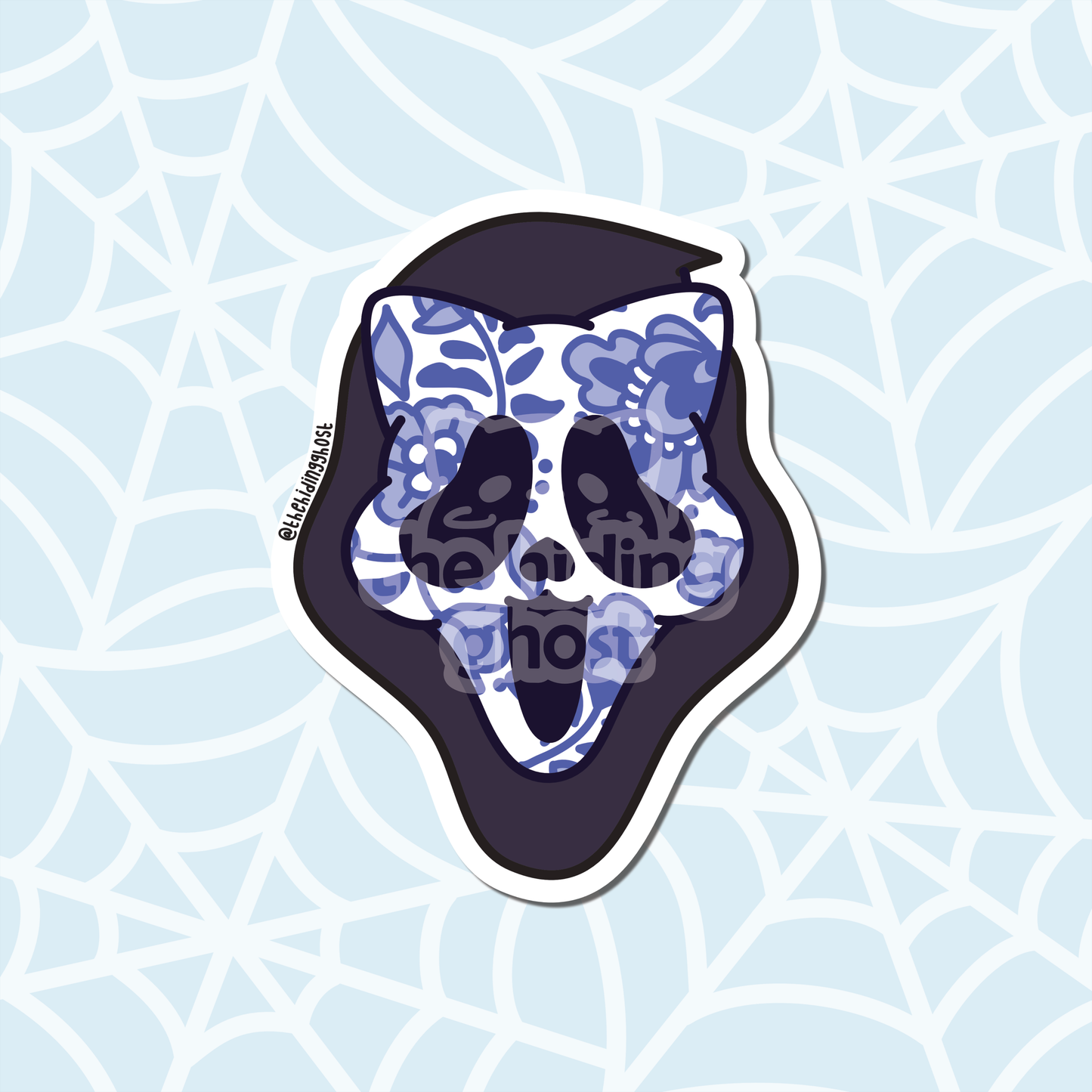 Spooky Masks Stickers