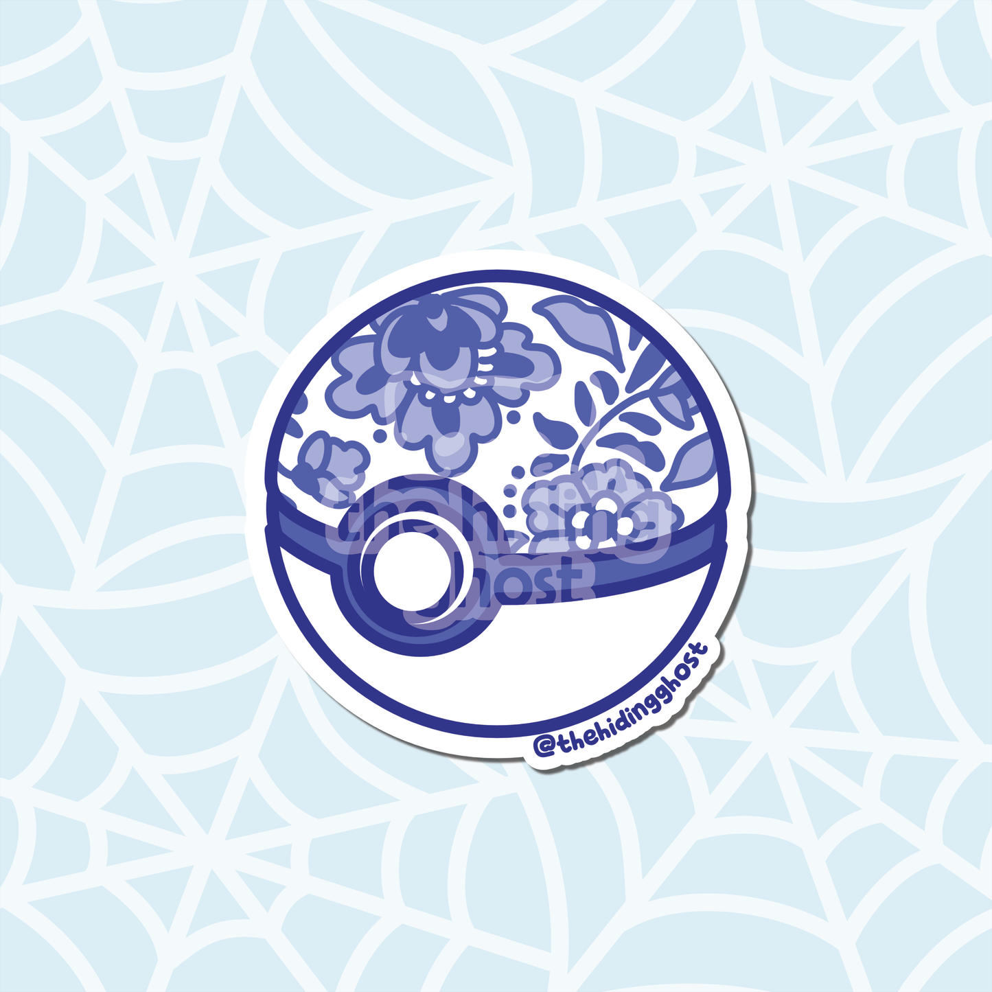 Ceramic Pokeball Sticker