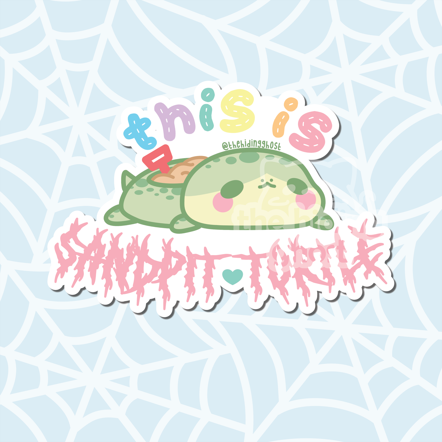 Sandpit Turtle Sticker