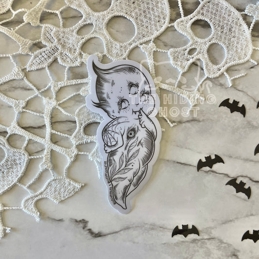 Tattooed Kewpie Doll Stickers