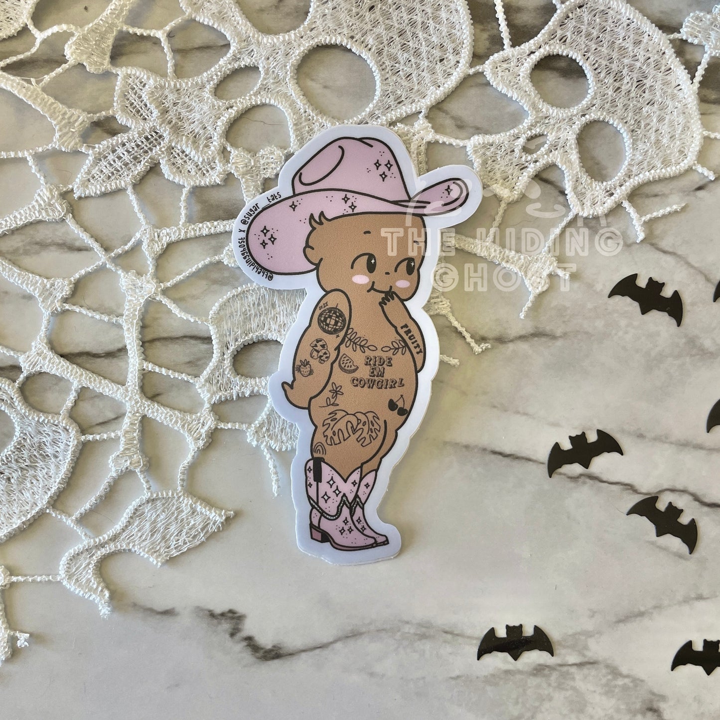 Tattooed Kewpie Doll Stickers
