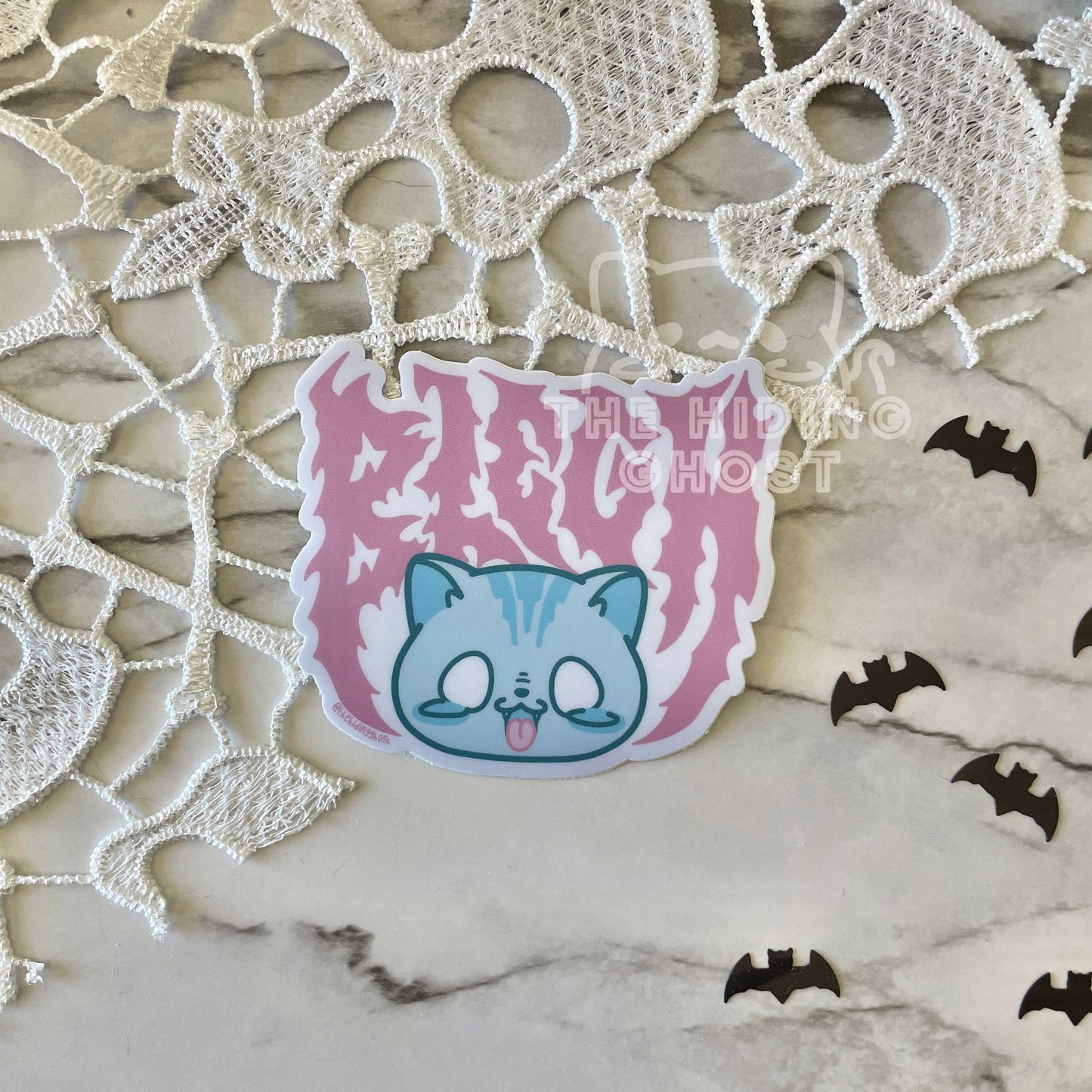 Blegh Cat Sticker