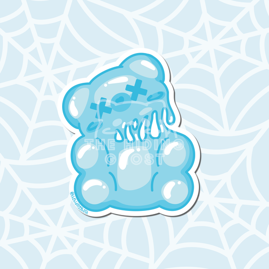 Spooky Gummy Bear Stickers