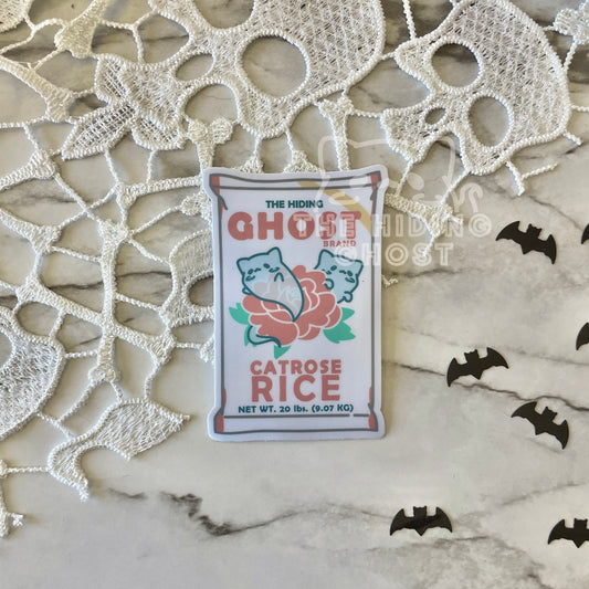 Catrose Rice Sticker