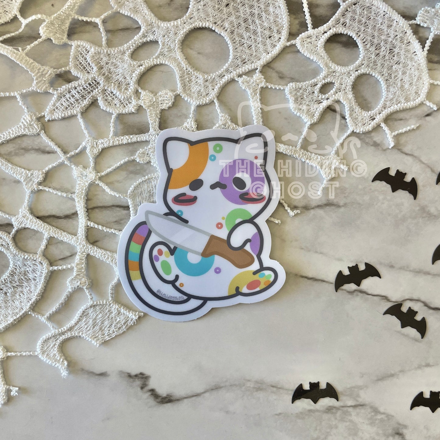 Cereal Killer Kitty Stickers