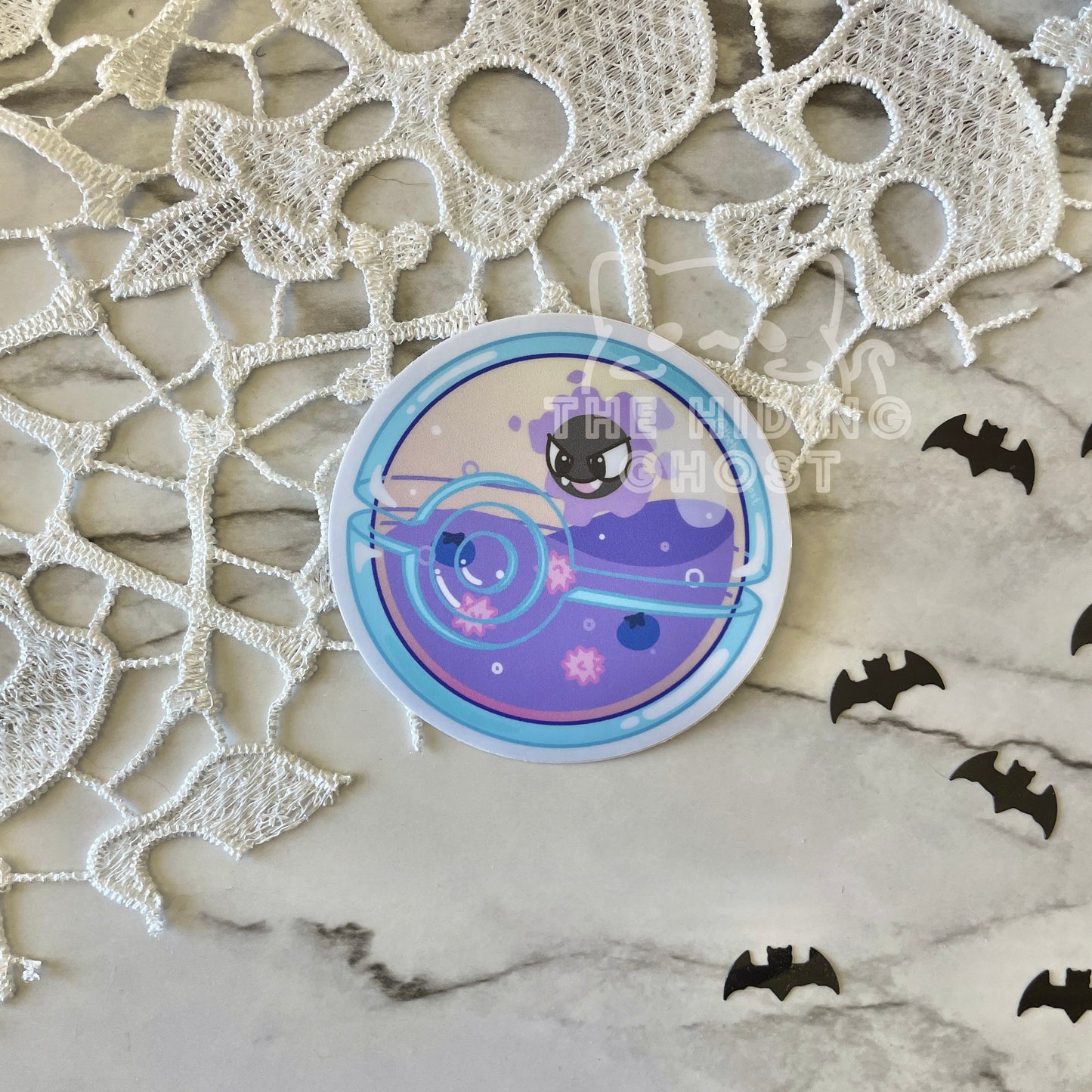 Cute Monster Ball Stickers