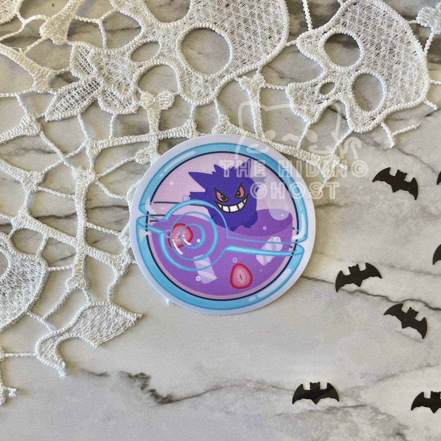 Cute Monster Ball Stickers