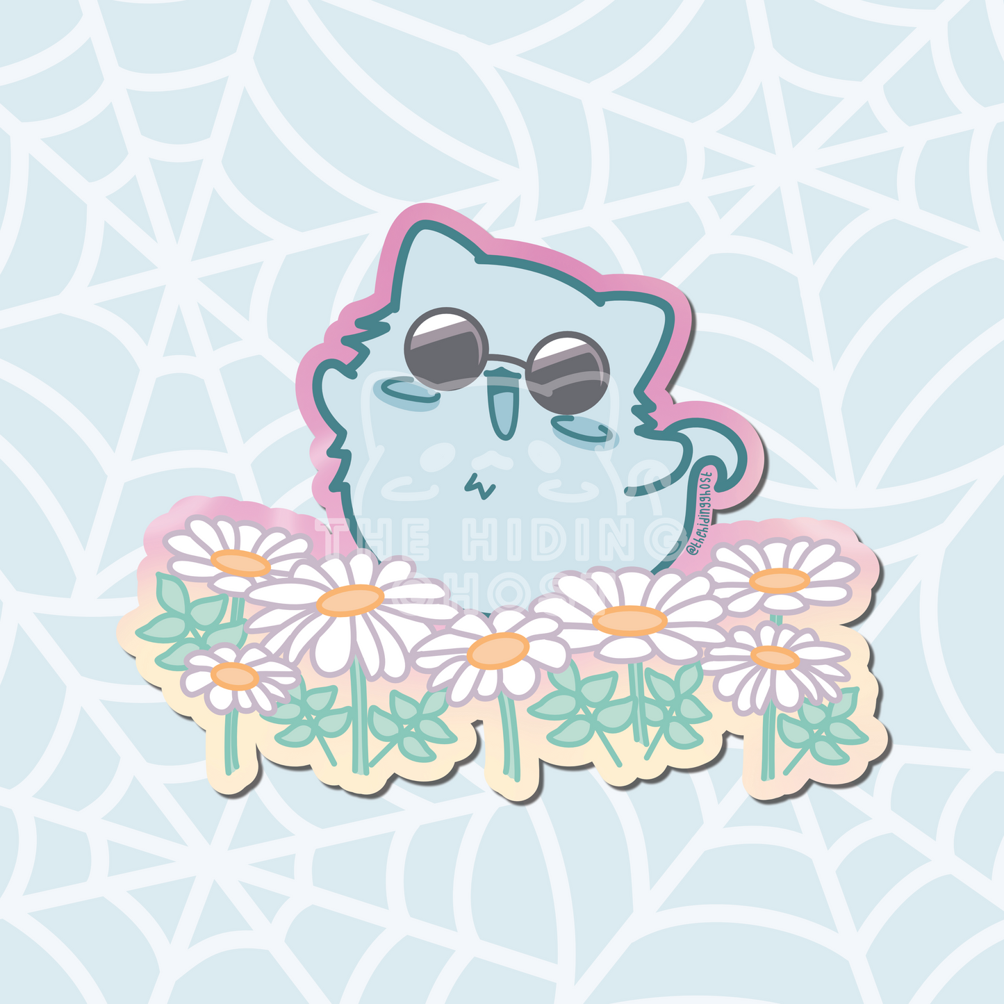 Cat Ghost Gojo Sticker
