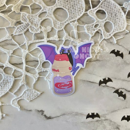 Zubat and Golbat Yakult Sticker