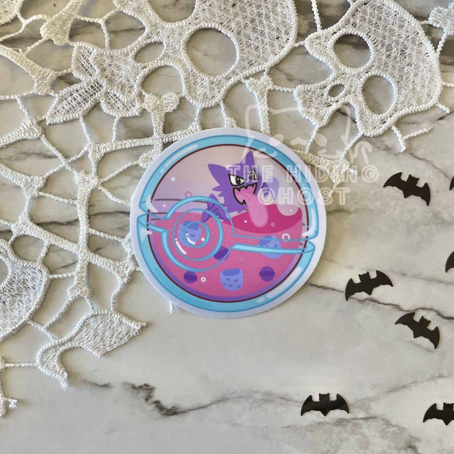 Cute Monster Ball Stickers
