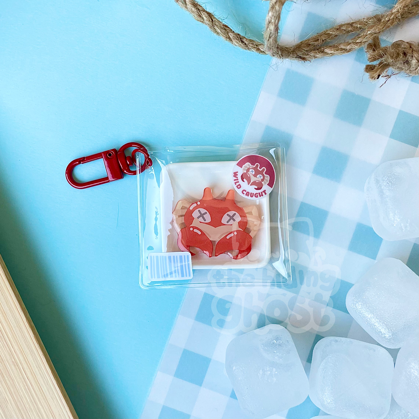 Poke-Fish Packaging Keychain
