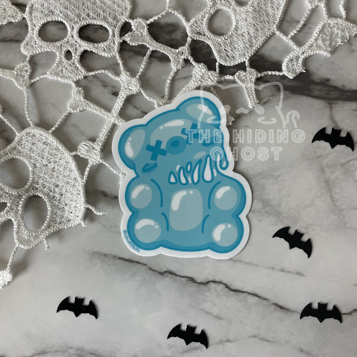 Spooky Gummy Bear Stickers