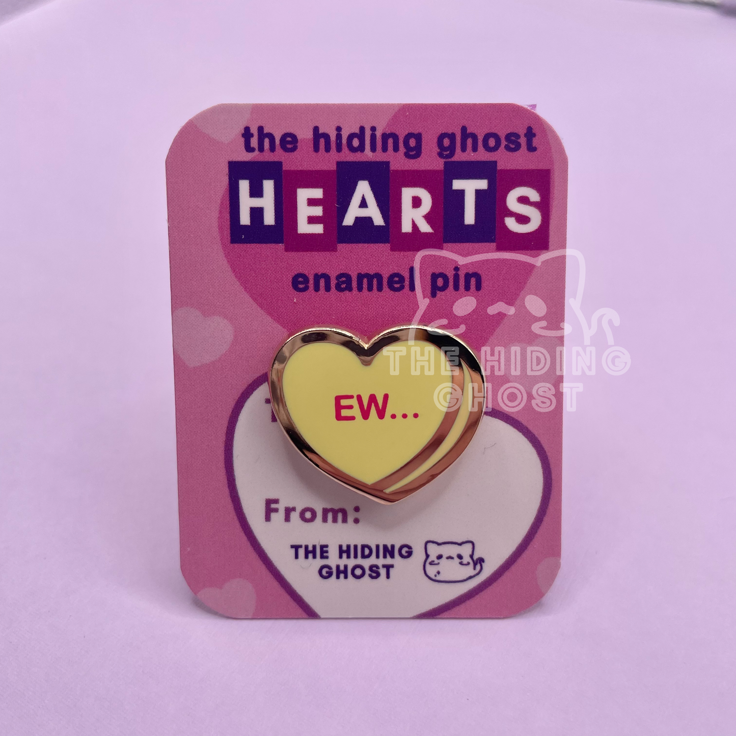 Candy Hearts Filler Enamel Pin