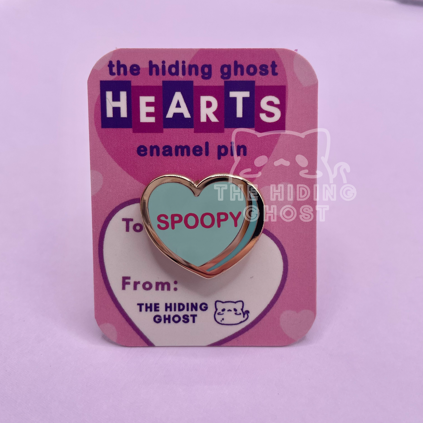 Candy Hearts Filler Enamel Pin