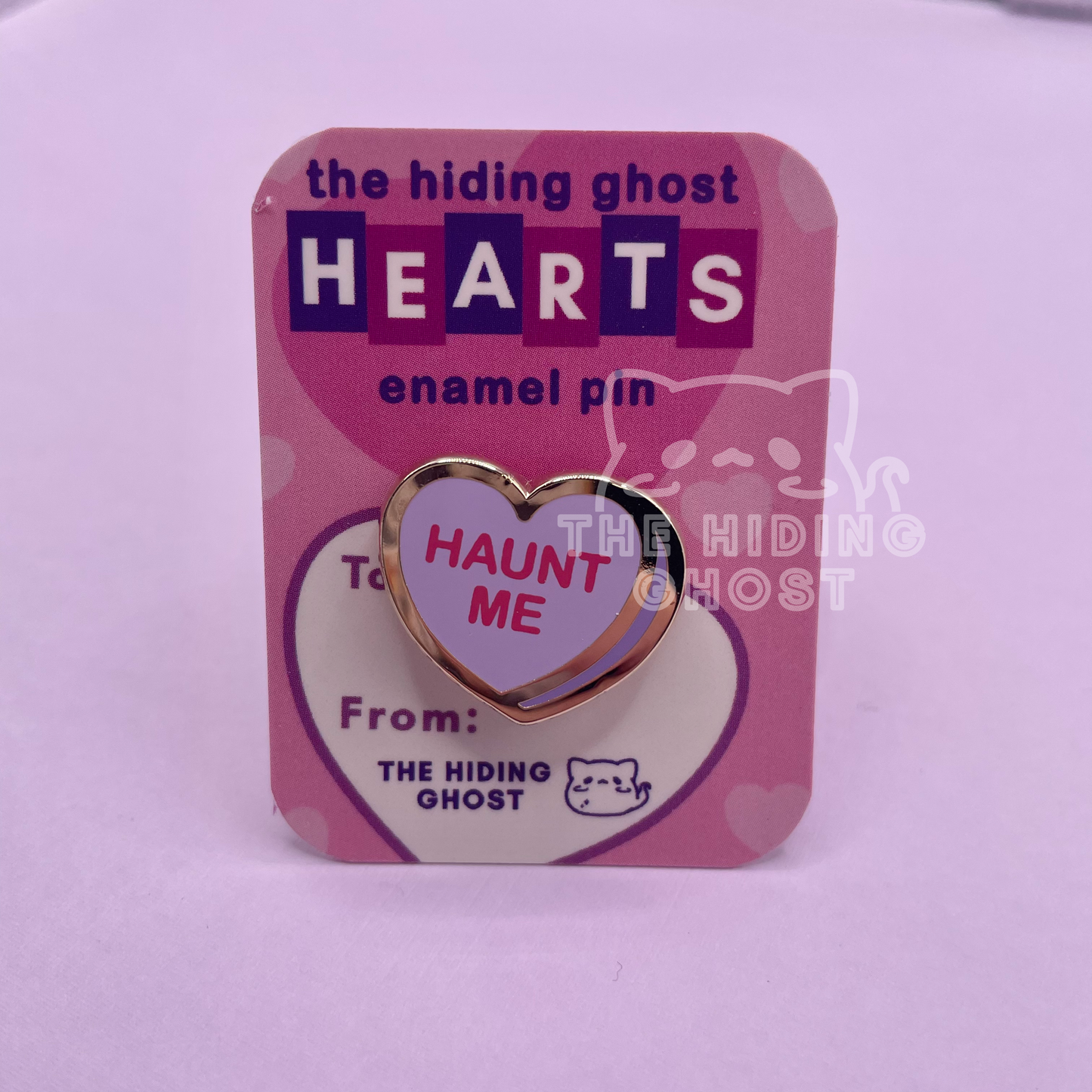 Candy Hearts Filler Enamel Pin