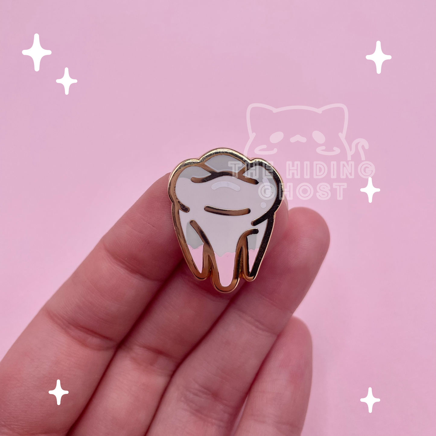 Cavities - Molar Filler Enamel Pin