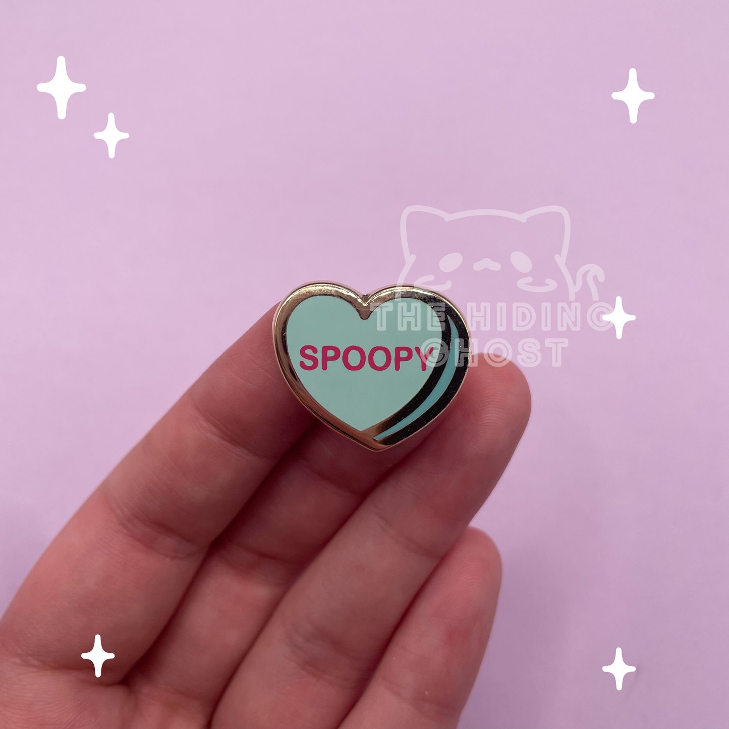 Candy Hearts Filler Enamel Pin