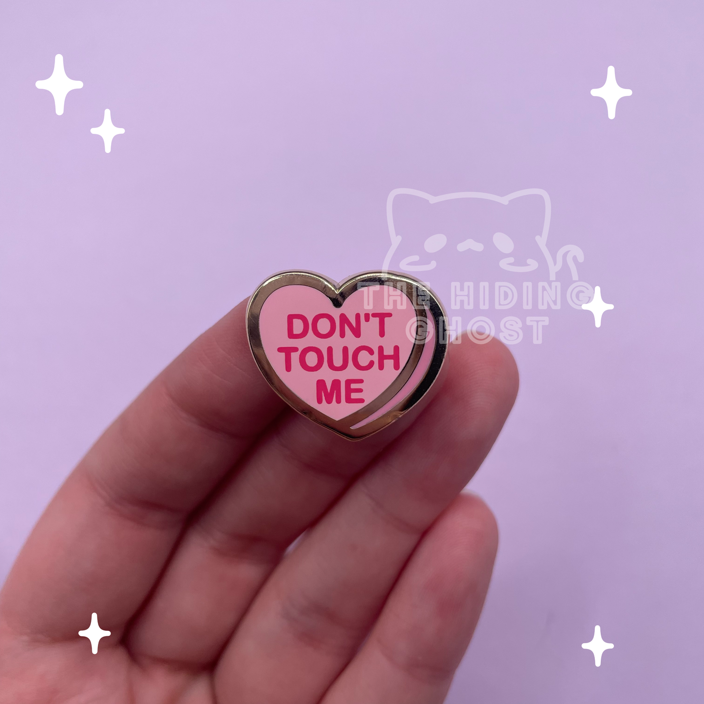 Candy Hearts Filler Enamel Pin