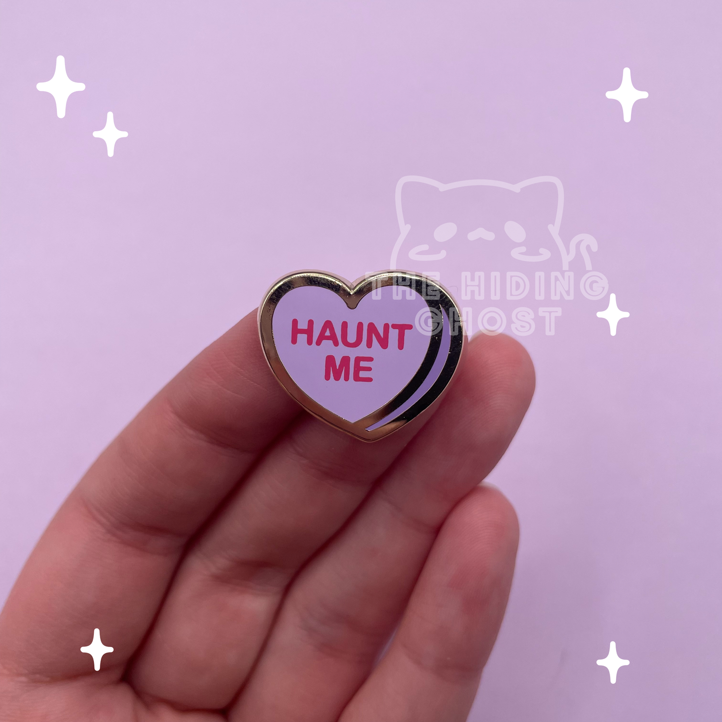 Candy Hearts Filler Enamel Pin