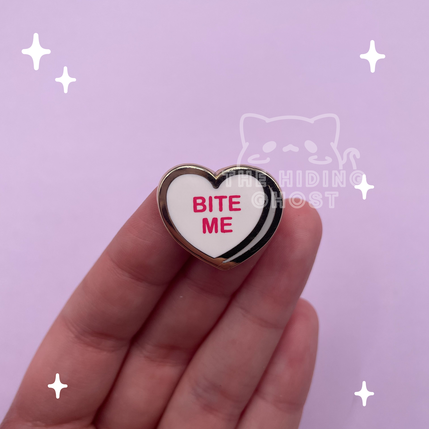 Candy Hearts Filler Enamel Pin