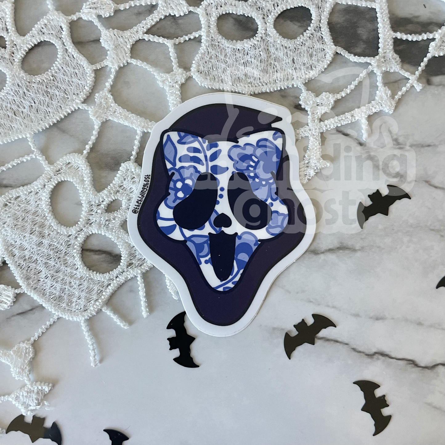 Spooky Masks Stickers