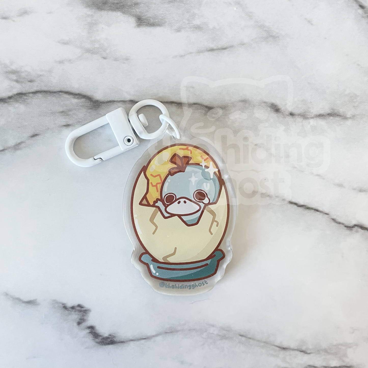 Psyduck Balut Acrylic Keychain
