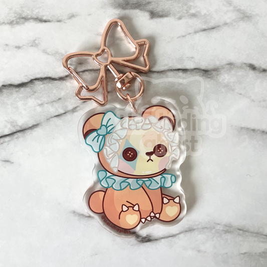 Lace PokeBear Acrylic Keychain