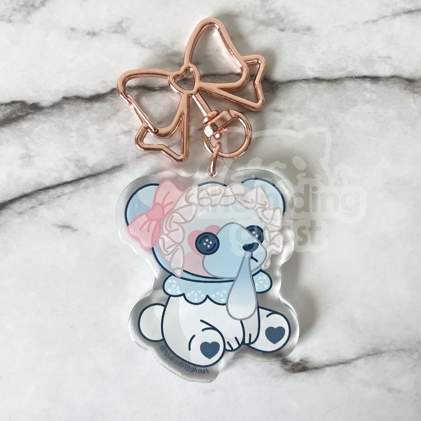 Lace PokeBear Acrylic Keychain
