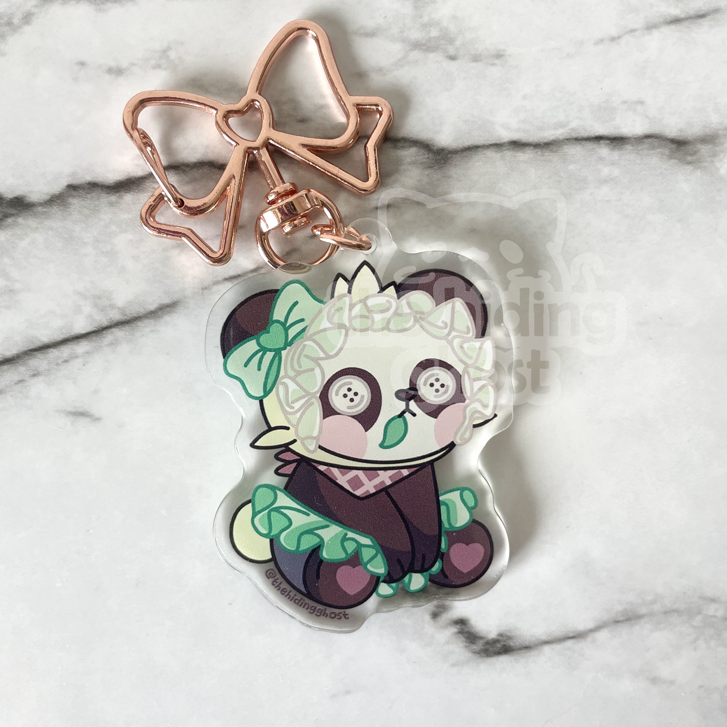 Lace PokeBear Acrylic Keychain