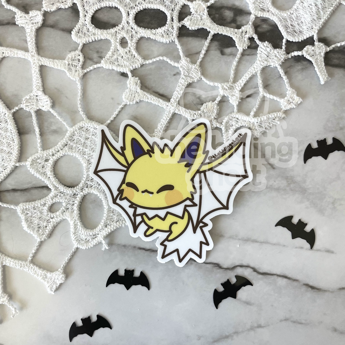 Bat Eevee-lution Stickers