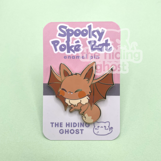 Bat Eevee Enamel Pin