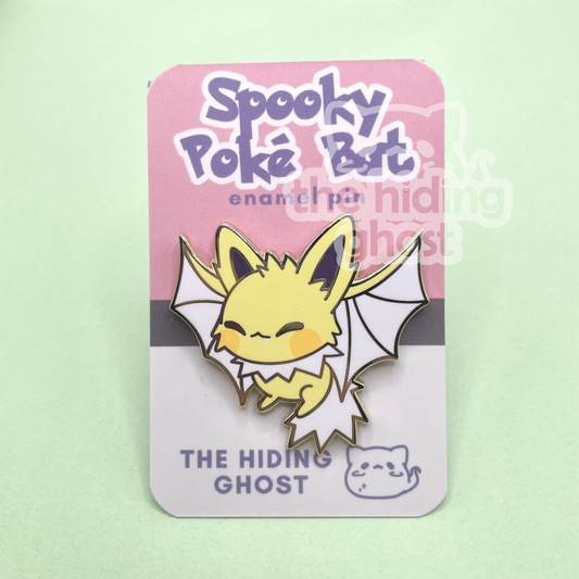 Bat Jolteon Enamel Pin