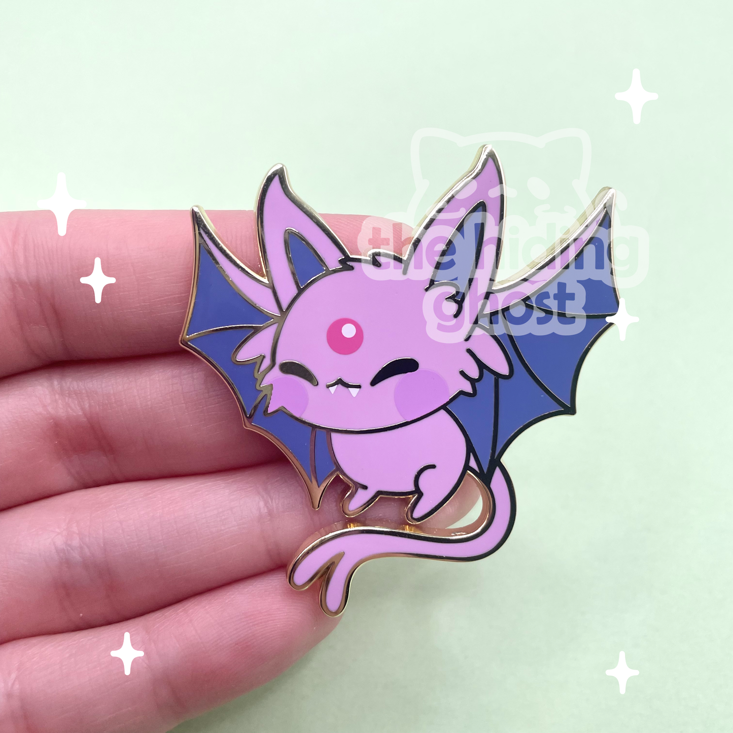 Bat Espeon Enamel Pin