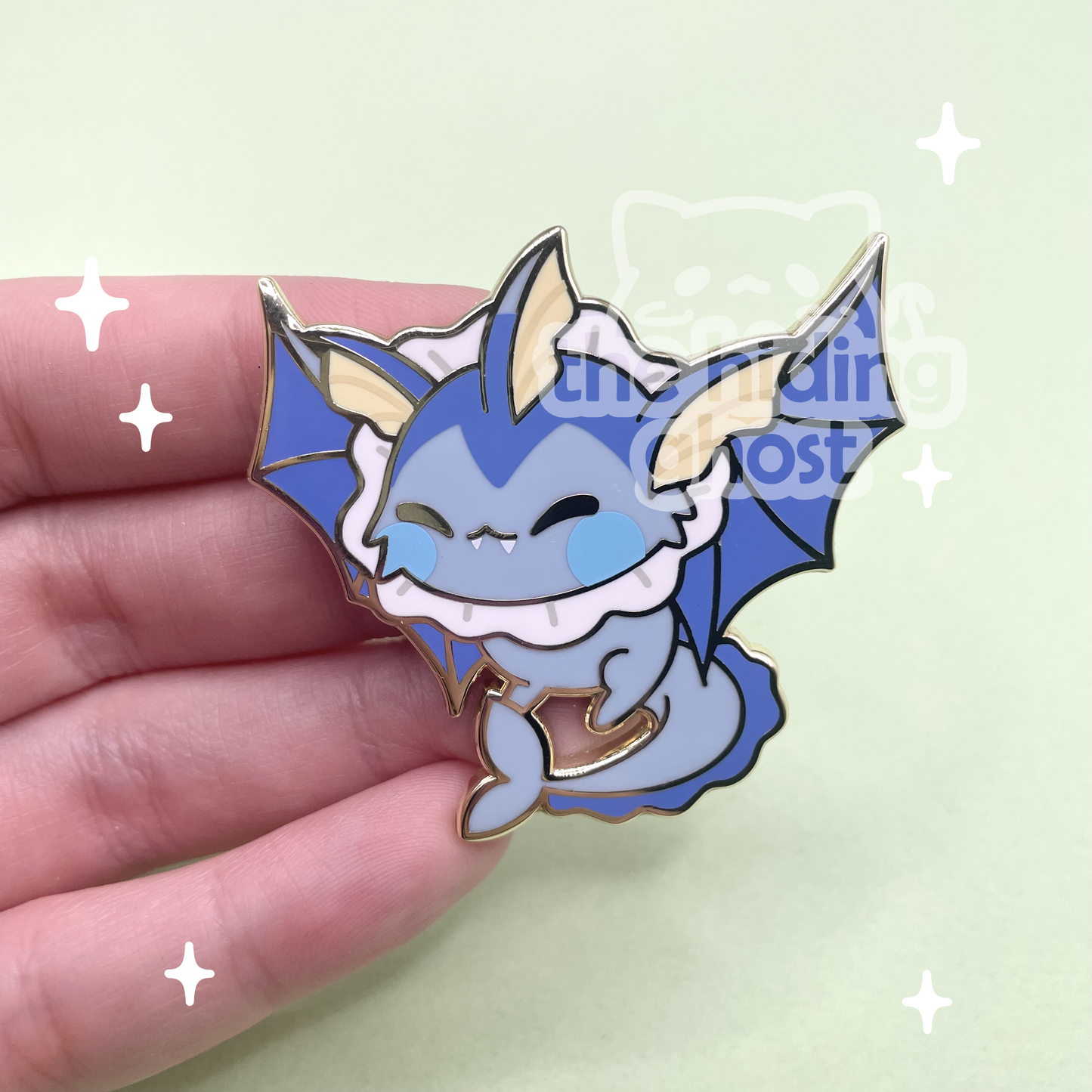 Bat Vaporeon Enamel Pin