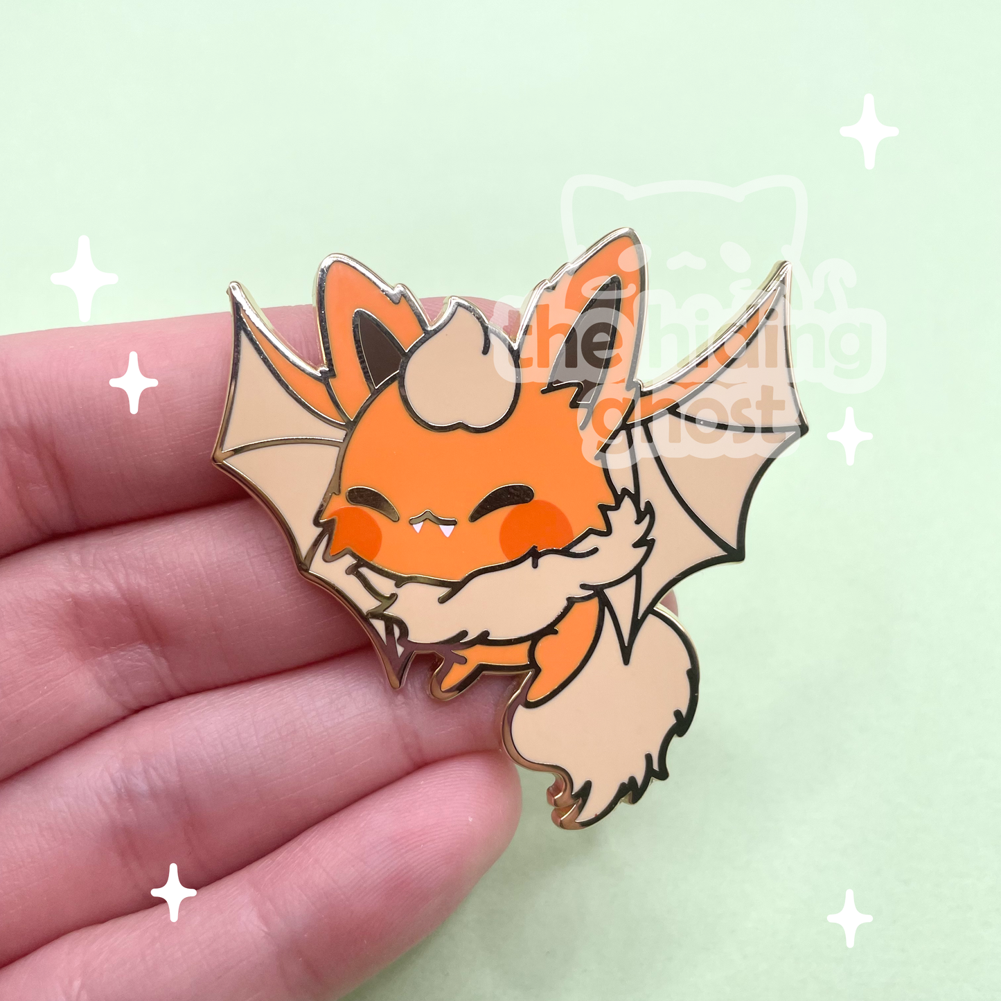 Bat Flareon Enamel Pin