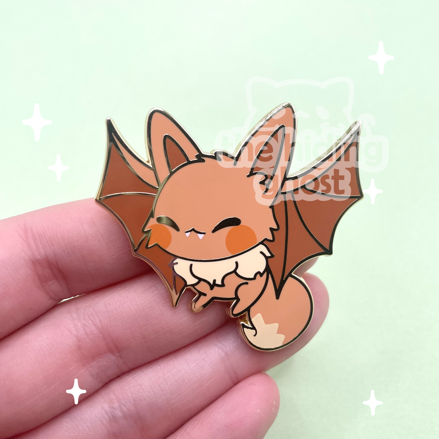 Bat Eevee Enamel Pin