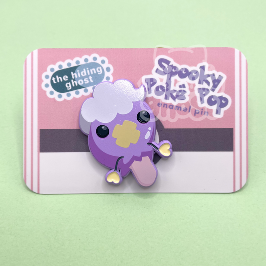 Drifloon Popsicle Dyed Metal Pin