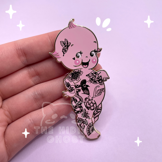 Klaudia's Kewpie Doll Enamel Pin