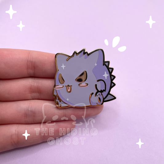 Ghost PokeCat Gengar Enamel Pin