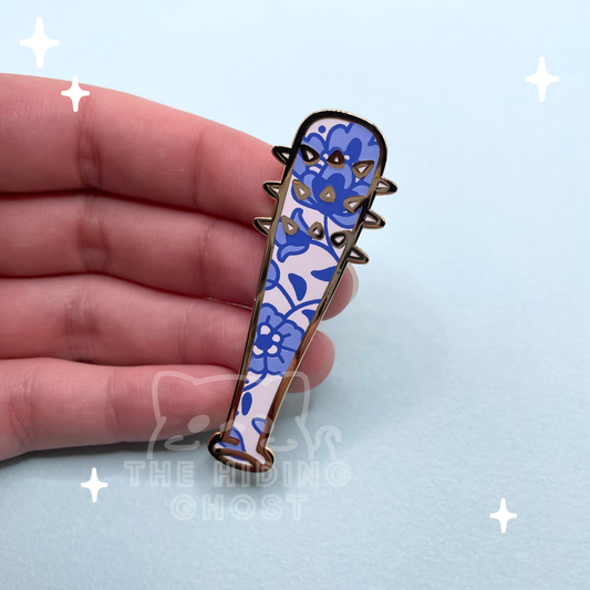 Ceramic Bat Enamel Pin