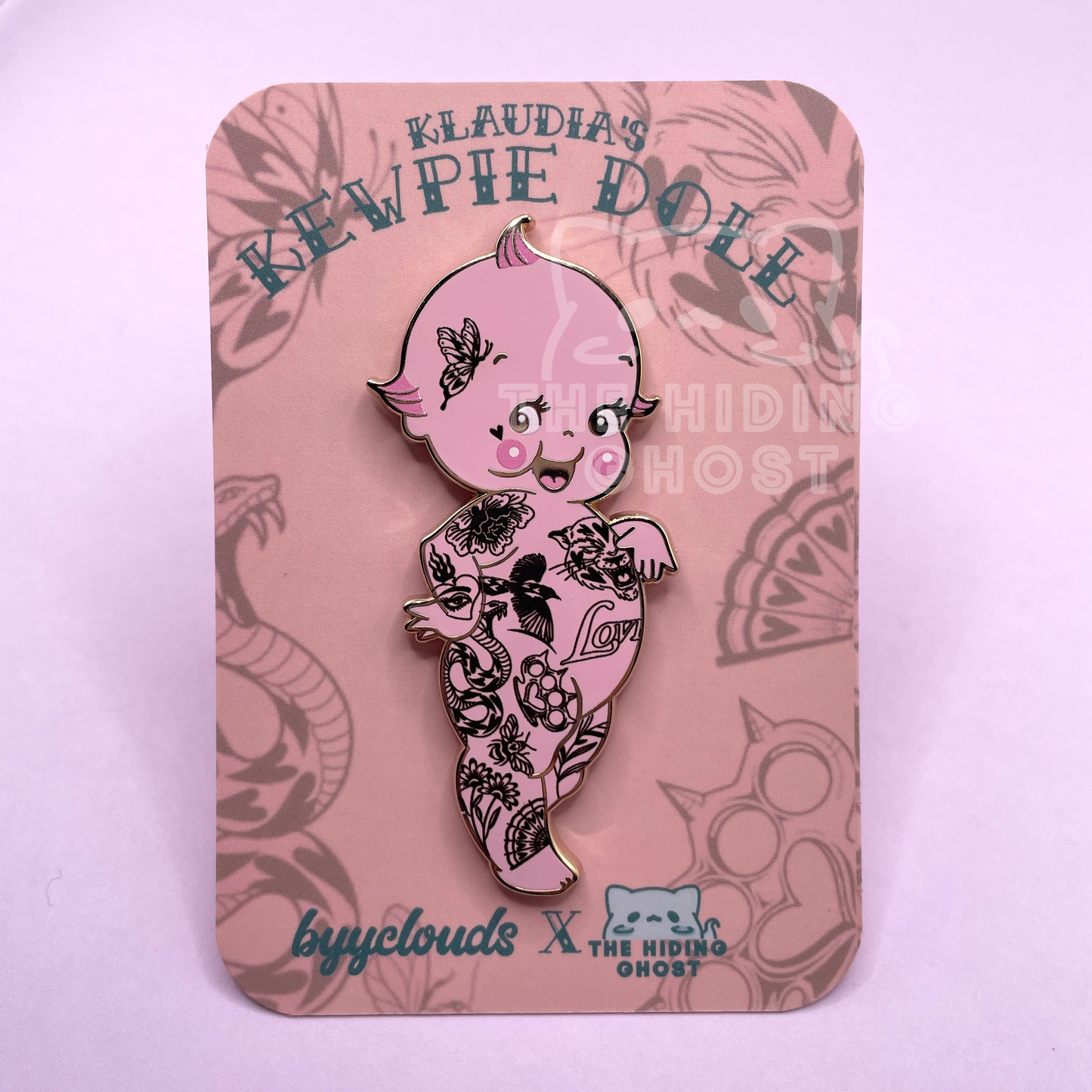 Klaudia's Kewpie Doll Enamel Pin