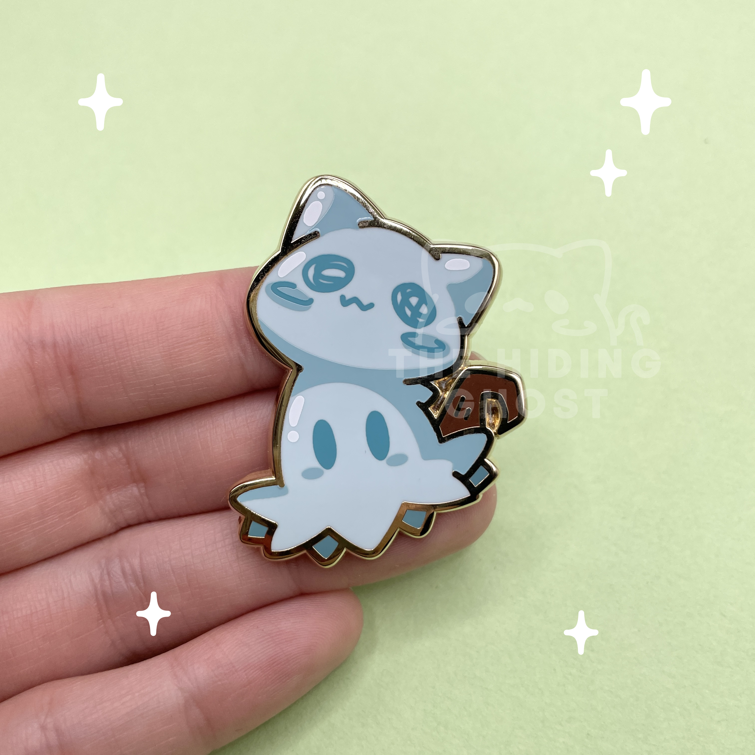 MimiKat Enamel Pin – thehidingghost