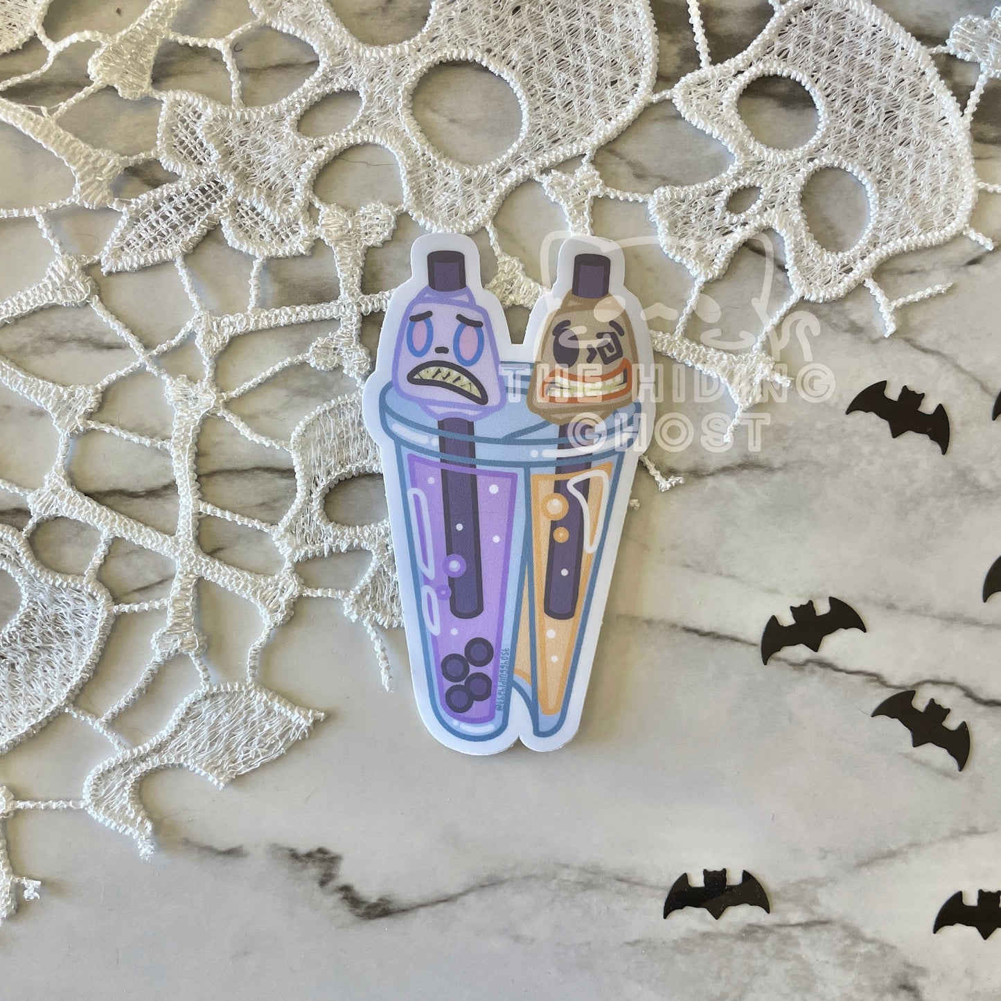 Cute Nightmare Die Cut Stickers