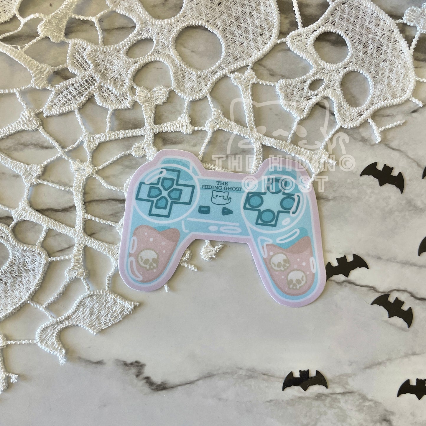 Cute Spooky Games Die Cut Stickers