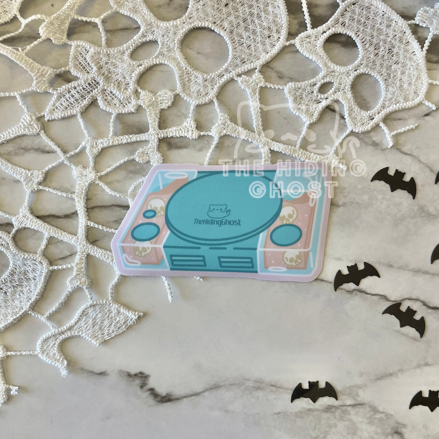 Cute Spooky Games Die Cut Stickers