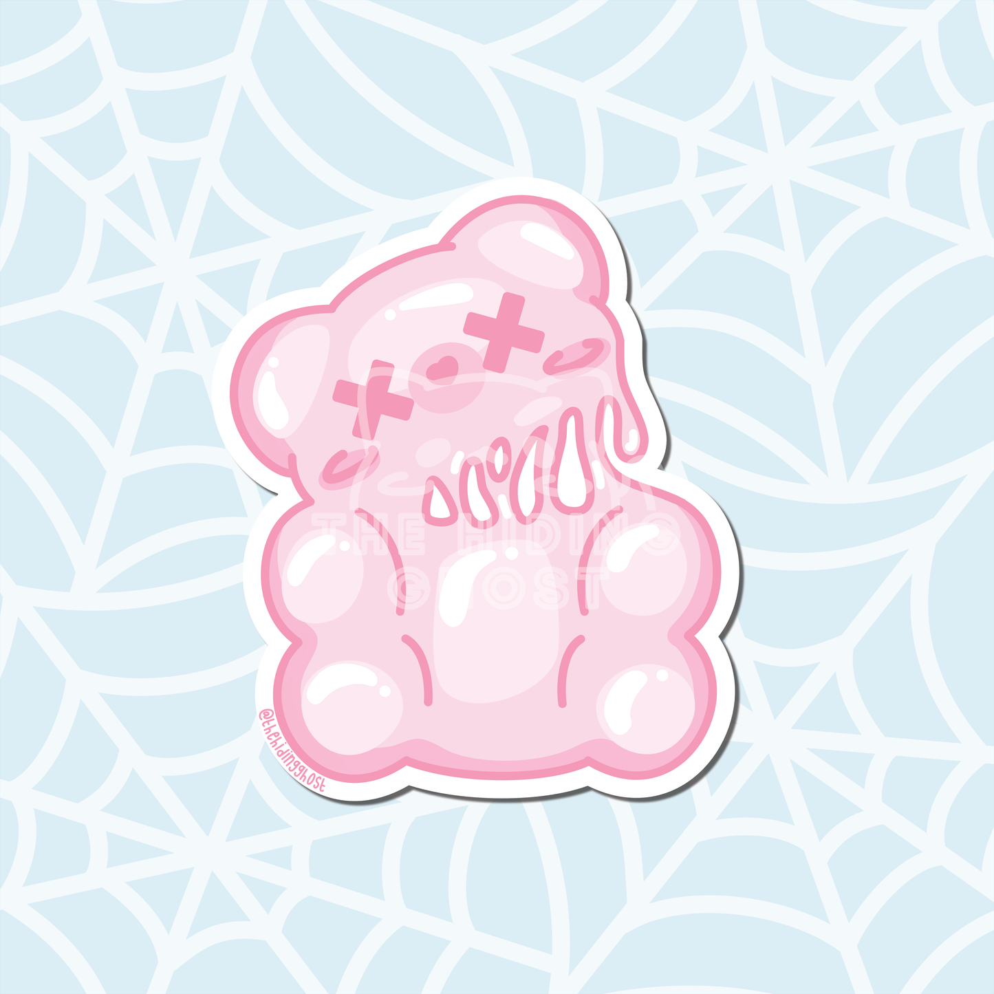 Spooky Gummy Bear Stickers